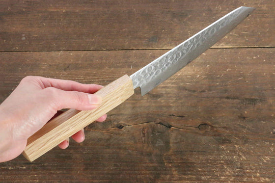 Jikko VG10 17 Layer Gyuto 170mm Oak Handle - Seisuke Knife