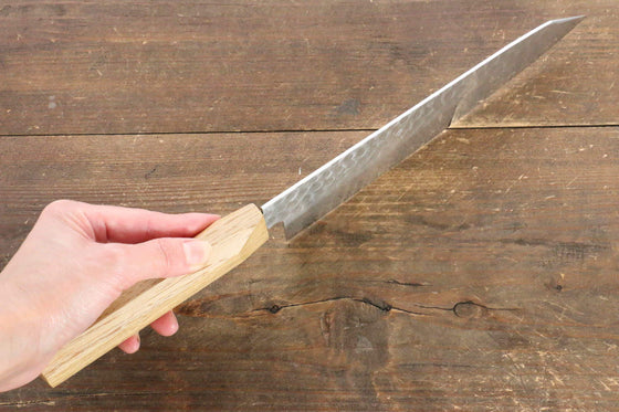 Jikko VG10 17 Layer Gyuto  200mm Oak Handle - Seisuke Knife