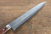 Jikko VG10 17 Layer Gyuto  240mm Mahogany Handle - Seisuke Knife - Slide 4