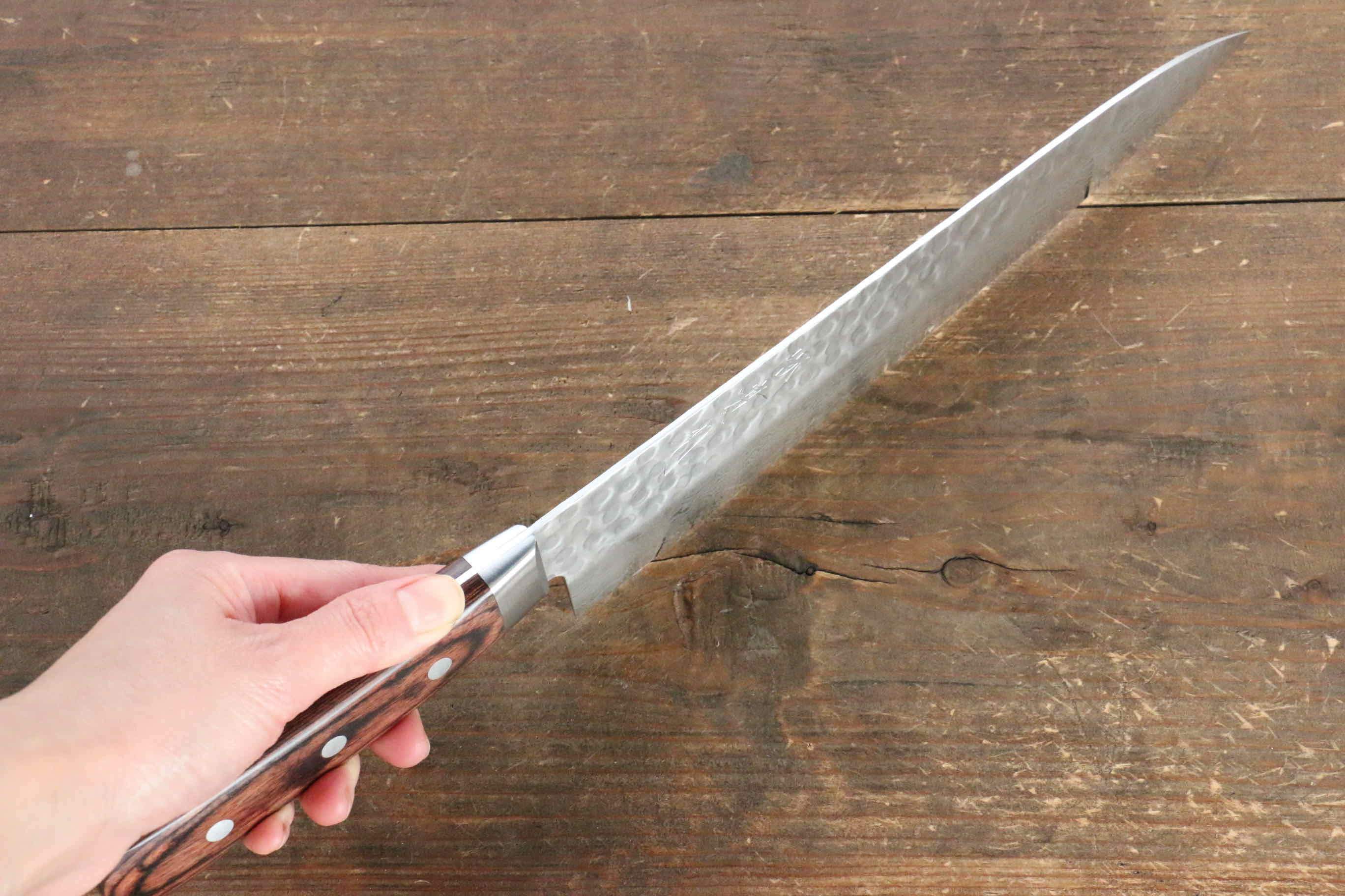 Jikko VG10 17 Layer Gyuto  240mm Mahogany Handle - Seisuke Knife