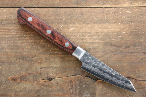 Jikko VG10 17 Layer Paring 70mm Mahogany Handle - Seisuke Knife