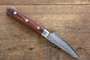 Jikko VG10 17 Layer Paring  70mm Mahogany Handle - Seisuke Knife - Slide 2