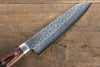 Jikko VG10 17 Layer Kiritsuke Gyuto 170mm Mahogany Handle - Seisuke Knife