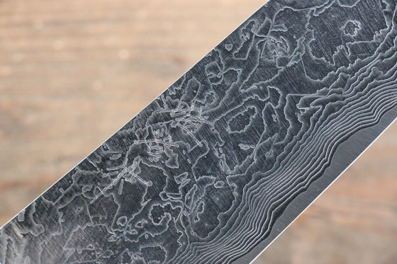 Takeshi Saji SG2 Diamond Finish Damascus Kiritsuke 240mm Ironwood Handle - Seisuke Knife