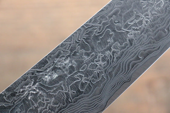 Takeshi Saji SG2 Diamond Finish Damascus Kiritsuke 270mm Ironwood Handle - Seisuke Knife