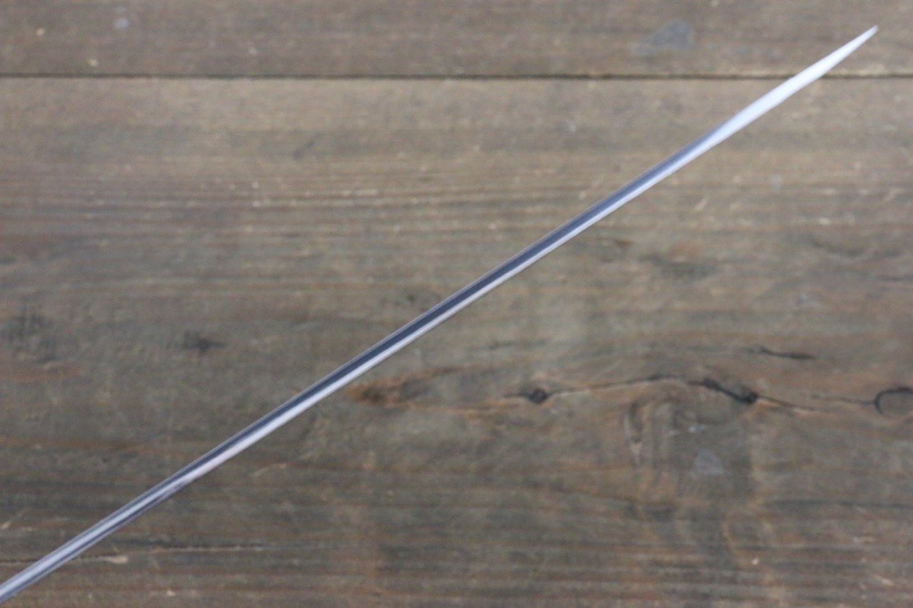 Seisuke Blue Steel No.2 Hammered Kurouchi Gyuto 240mm Shitan Handle - Seisuke Knife