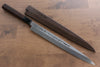 Sakai Takayuki Honyaki VG10 Dragon Engraved Yanagiba 300mm with Wenge Handle & Sheath - Seisuke Knife - Slide 1