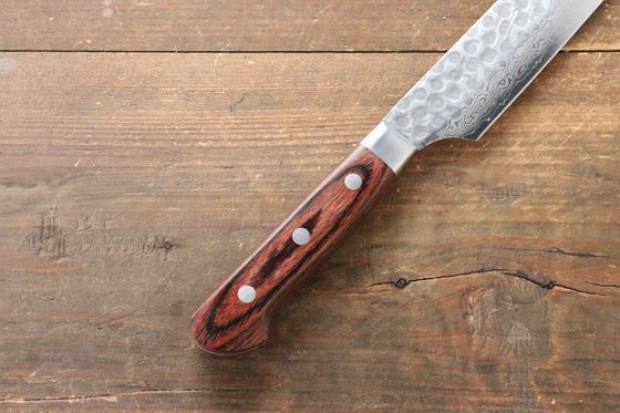 Jikko VG10 17 Layer Kiritsuke Yanagiba  300mm Mahogany Handle - Seisuke Knife