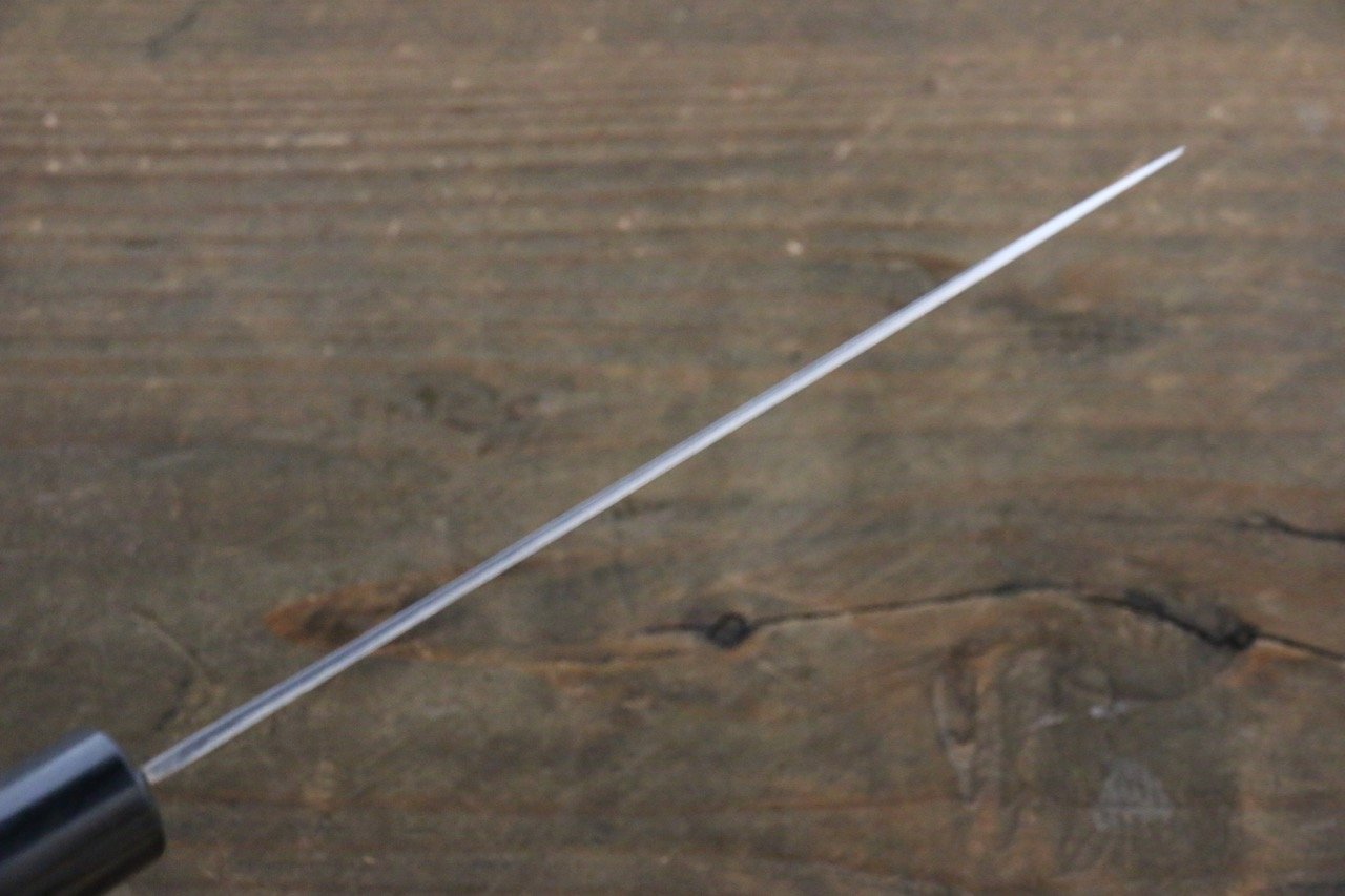 Seisuke VG10 37 Layer Damascus Petty-Utility 130mm Shitan Handle - Seisuke Knife