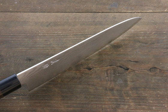 Seisuke VG10 63 Layer Damascus Gyuto 210mm Shitan Handle - Seisuke Knife