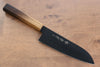 Sakai Takayuki Kurokage VG10 Hammered Teflon Coating Santoku 170mm Burnt Oak Handle - Seisuke Knife - Slide 1