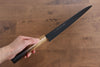 Sakai Takayuki Kurokage VG10 Hammered Teflon Coating Gyuto 240mm Burnt Oak Handle - Seisuke Knife - Slide 8