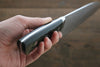 Takeshi Saji VG10 Damascus Santoku 180mm Black Micarta Handle - Seisuke Knife - Slide 11