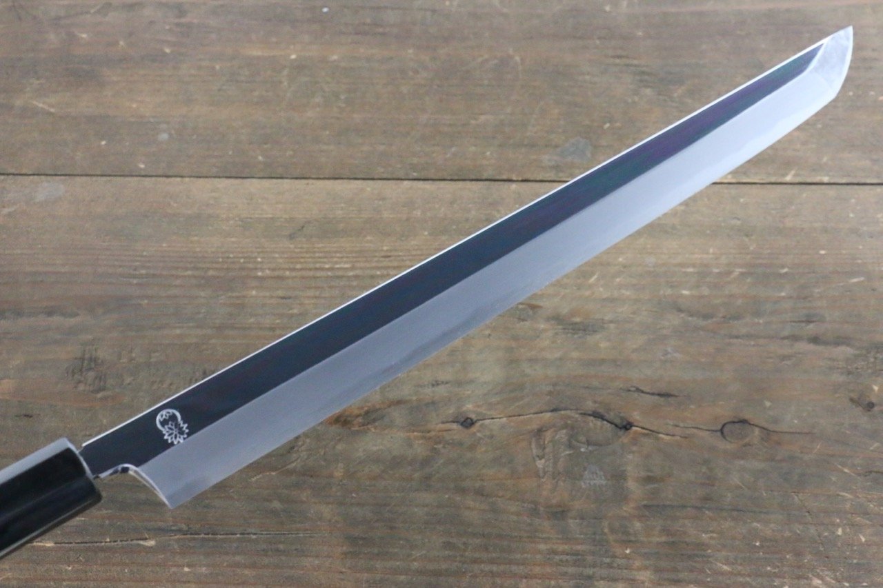 Choyo White Steel Mirrored Sakimaru Takohiki Japanese Chef Knife 270mm - Seisuke Knife