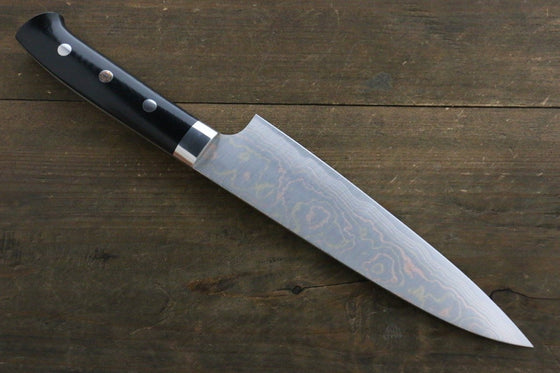 Takeshi Saji Blue Steel No.2 Gyuto 180mm Black Micarta Handle - Seisuke Knife