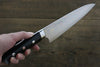 Takeshi Saji Blue Steel No.2 Gyuto 180mm Black Micarta Handle - Seisuke Knife - Slide 8