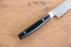 Seisuke PRO-J VG10 Hammered Petty-Utility 120mm Black Micarta Handle - Seisuke Knife - Slide 6
