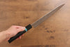 Yu Kurosaki Fujin VG10 Hammered Gyuto 240mm Ebony Wood(With Turquoise Ring) Handle - Seisuke Knife - Slide 9