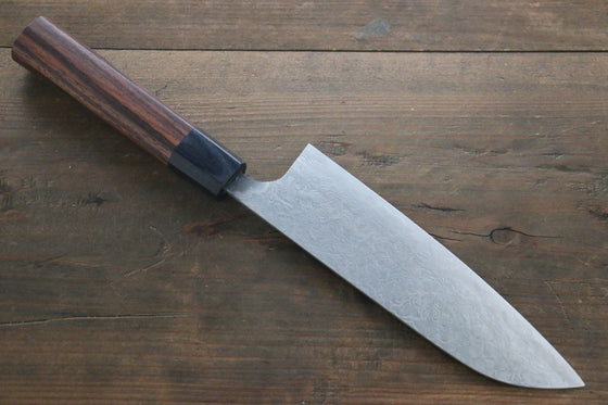 Takeshi Saji SG2 Santoku 180mm Shitan Handle - Seisuke Knife