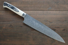  Takeshi Saji SG2 Diamond Finish Damascus Gyuto Japanese Chef Knife 210mm - Seisuke Knife