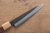 Seisuke Kokubyaku Blue Super Hammered Petty-Utility 135mm Morado Handle - Seisuke Knife - Slide 5