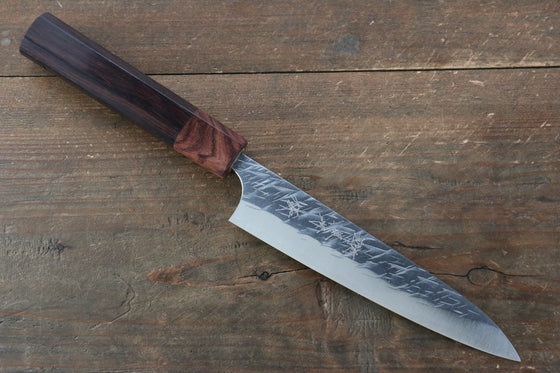 Yu Kurosaki Raijin Cobalt Special Steel Hammered Petty-Utility 150mm - Seisuke Knife