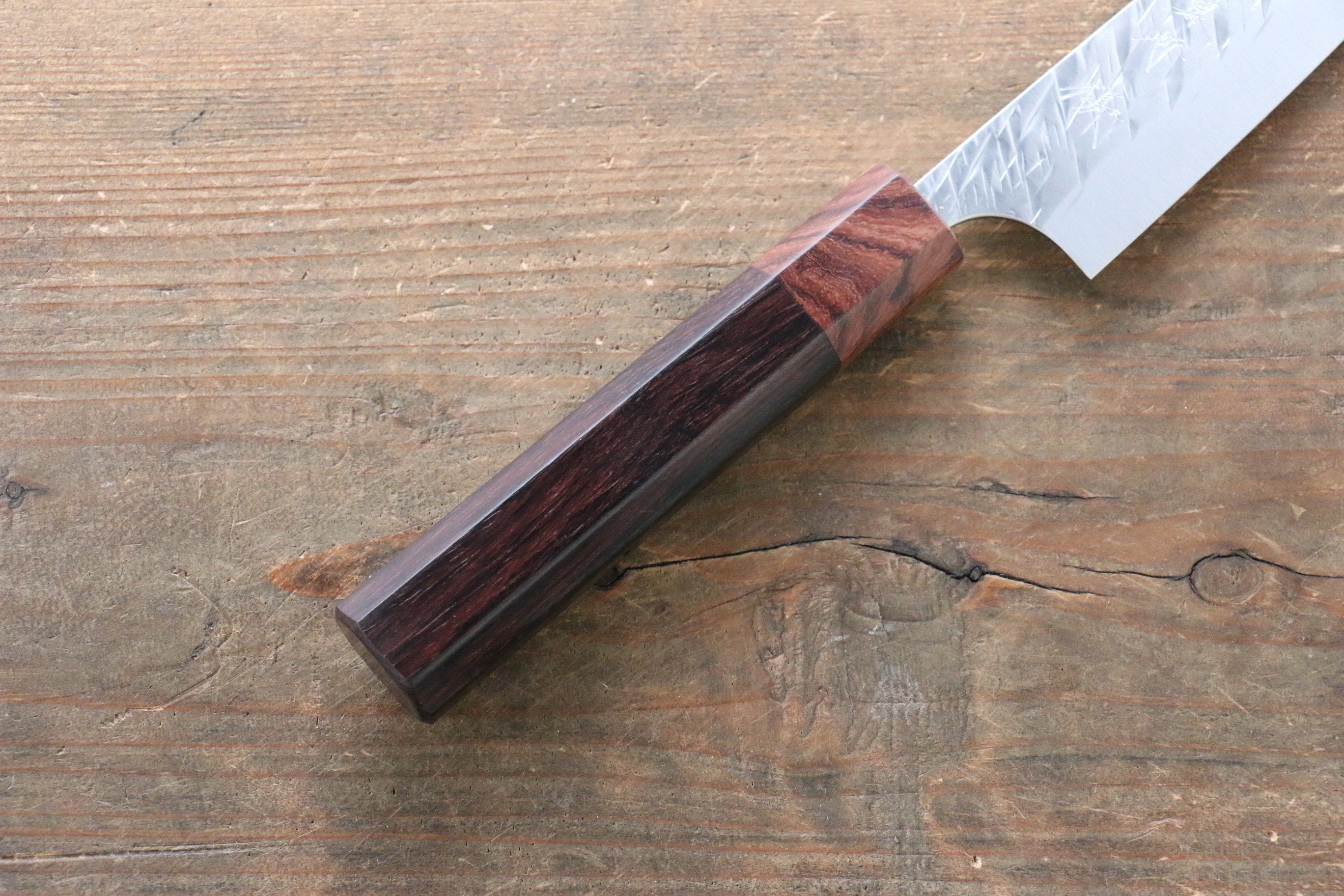 Yu Kurosaki Raijin Cobalt Special Steel Hammered Petty-Utility 150mm - Seisuke Knife