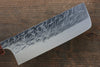 Yu Kurosaki Raijin Cobalt Special Steel Hammered Nakiri 165mm - Seisuke Knife