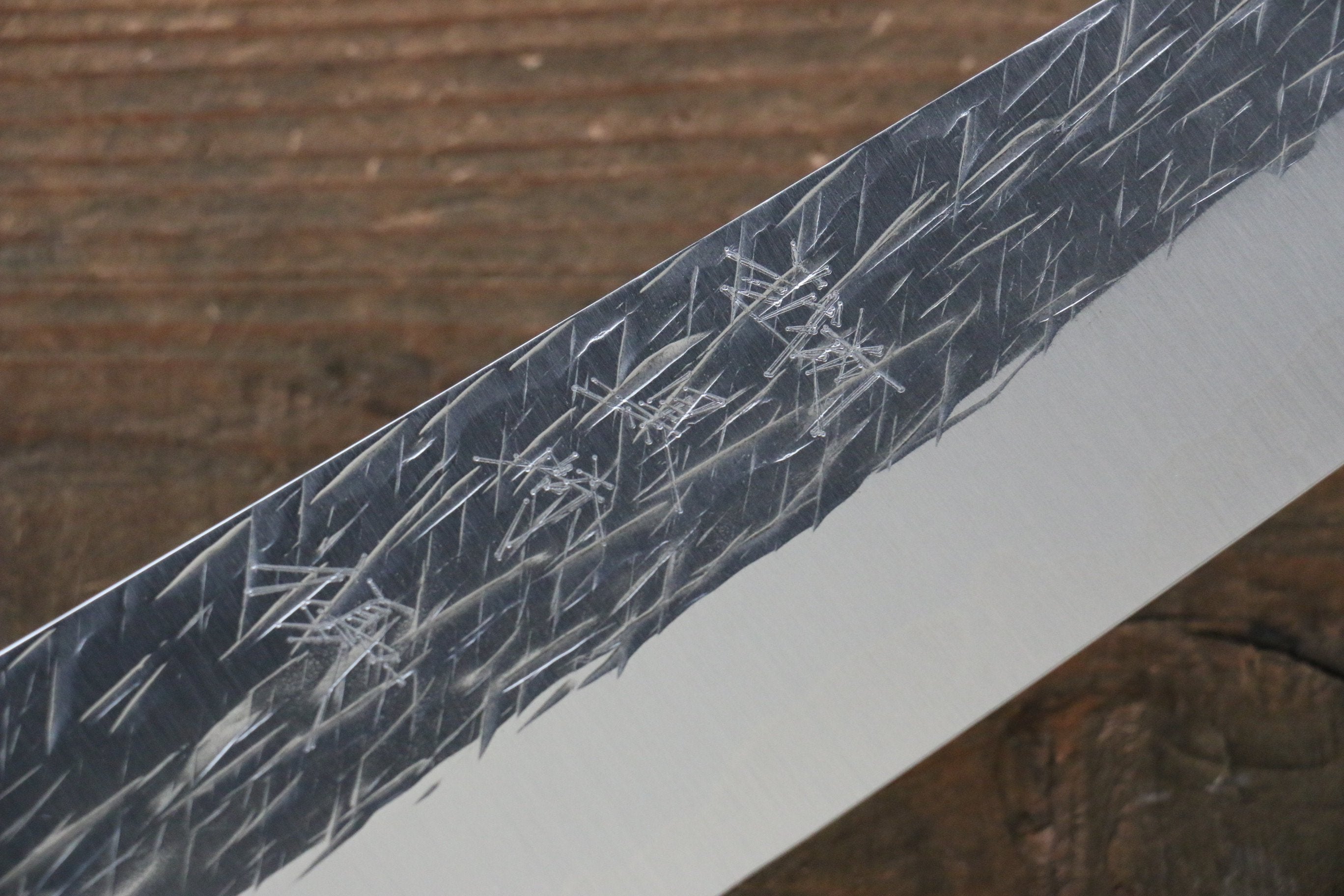 Yu Kurosaki Raijin Cobalt Special Steel Hammered Gyuto 240mm - Seisuke Knife