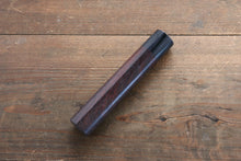  D-Shaped Shitan Rosewood Knife Handle (Gyuto 240mm) - Seisuke Knife