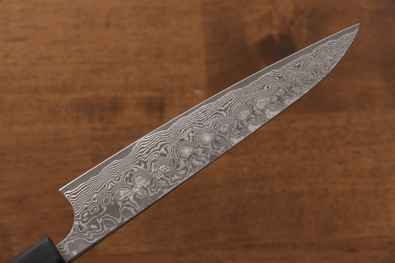 Masakage Kumo VG10 Damascus Petty-Utility 150mm Shitan Handle - Seisuke Knife
