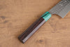 Yu Kurosaki Senko Ei SG2 Hammered Gyuto  210mm Rosewood (ferrule: Green Pakka wood) Handle - Seisuke Knife - Slide 6