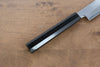 Sakai Takayuki Zangetsu White Steel No.1 Sakimaru Yanagiba 330mm Ebony Wood Handle with Sheath - Seisuke Knife - Slide 6