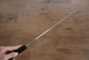 Sakai Takayuki Zangetsu White Steel No.1 Sakimaru Yanagiba 330mm Ebony Wood Handle with Sheath - Seisuke Knife - Slide 9