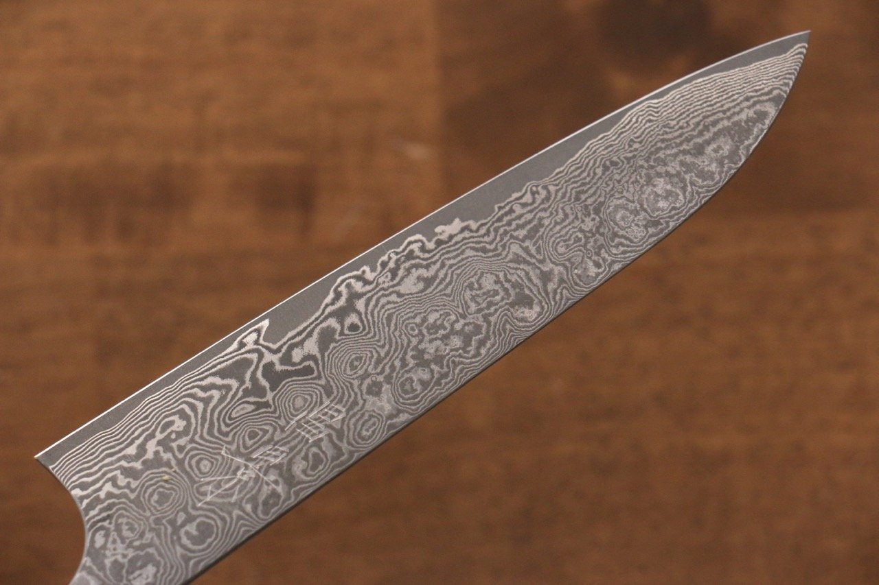Masakage Kumo VG10 Damascus Petty-Utility 120mm Shitan Handle - Seisuke Knife