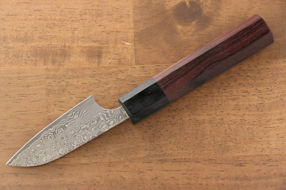 Masakage Kumo VG10 Damascus Petty-Utility  75mm Shitan Handle - Seisuke Knife