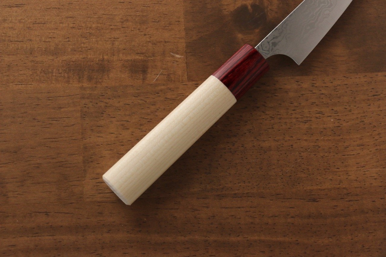 Masakage Kiri VG10 Damascus Petty-Utility 75mm Magnolia Handle - Seisuke Knife
