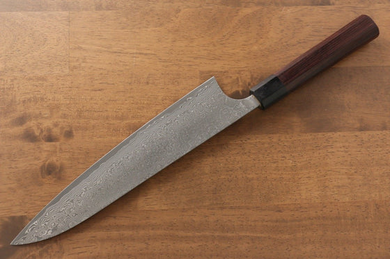 Masakage Kumo VG10 Damascus Gyuto 240mm with Shitan Handle - Seisuke Knife