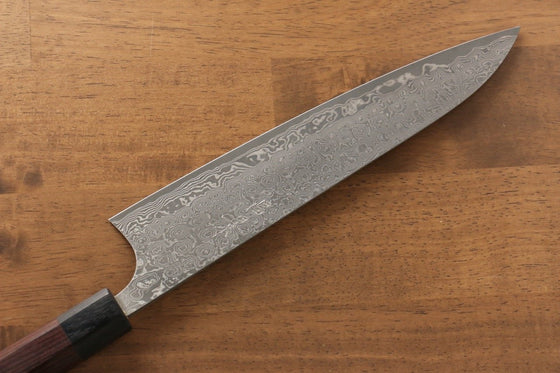 Masakage Kumo VG10 Damascus Gyuto  240mm Shitan Handle - Seisuke Knife