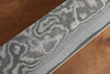 Takeshi Saji VG10 Black Damascus Gyuto 270mm Brown Cow Bone Handle - Seisuke Knife - Slide 5