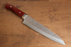 Takeshi Saji SRS13 Hammered Gyuto 240mm Red Micarta Handle - Seisuke Knife - Slide 1