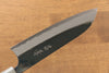 Masakage Mizu Blue Steel No.2 Black Finished Santoku 165mm with American Cherry Handle - Seisuke Knife