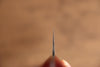 Takeshi Saji SRS13 Hammered Gyuto 210mm Red Micarta Handle - Seisuke Knife - Slide 10