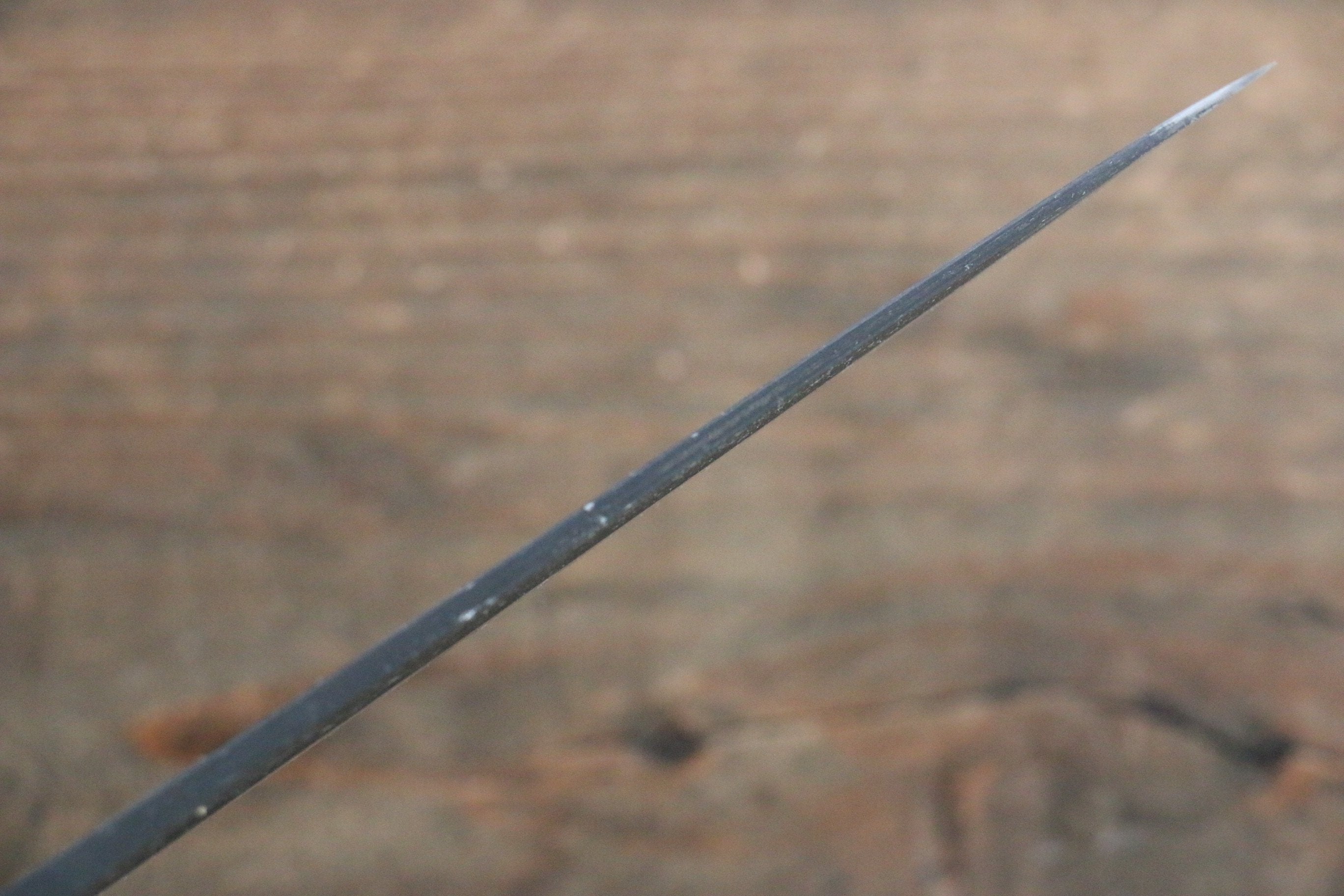 Nao Yamamoto Blue Super Kurouchi Petty-Utility 135mm Walnut Handle - Seisuke Knife