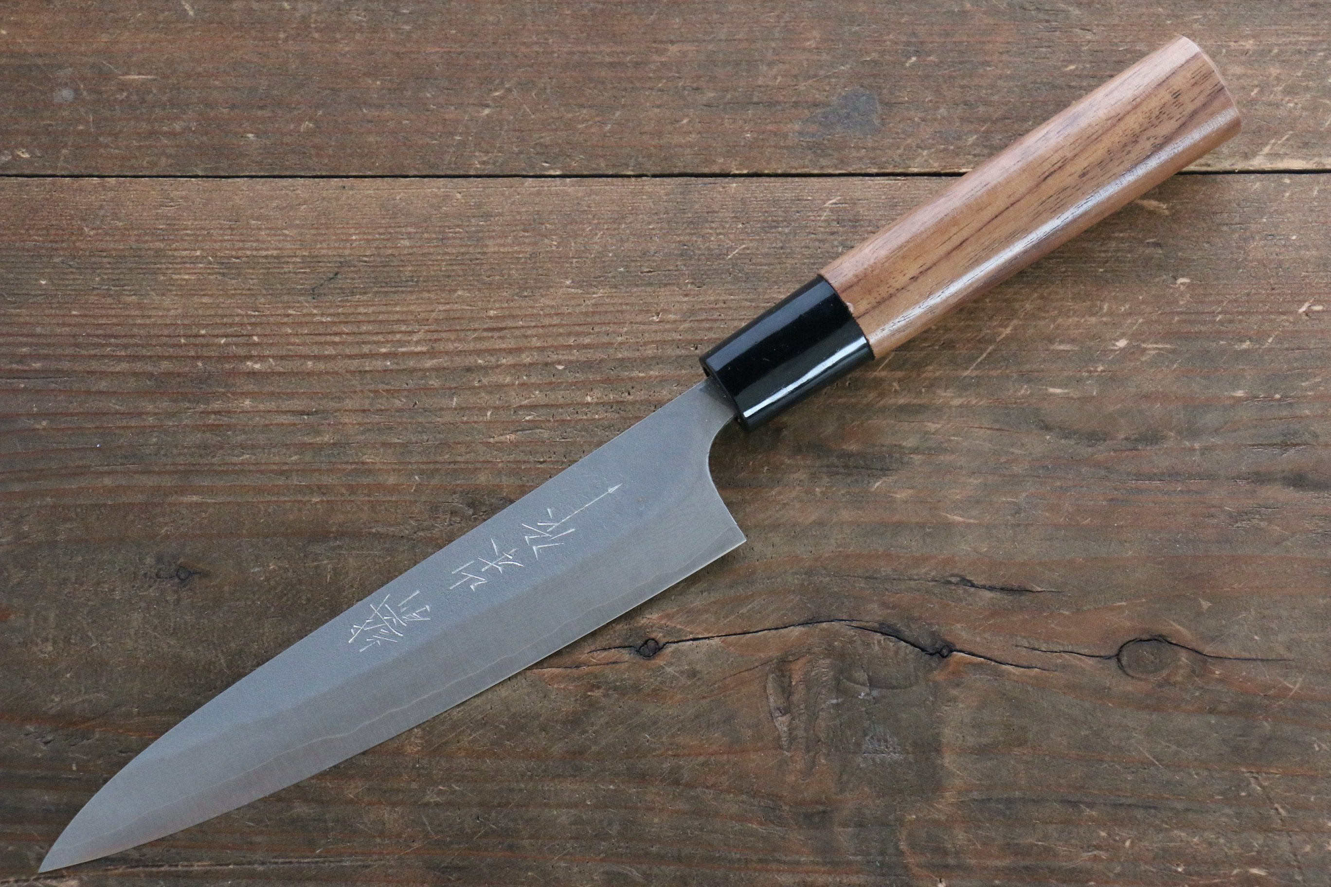 Nao Yamamoto VG10 Nashiji Petty-Utility 150mm Walnut Handle - Seisuke Knife