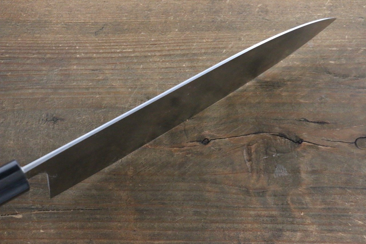 Shungo Ogata White Steel No.2 Damascus Gyuto 210mm Shitan Handle - Seisuke Knife