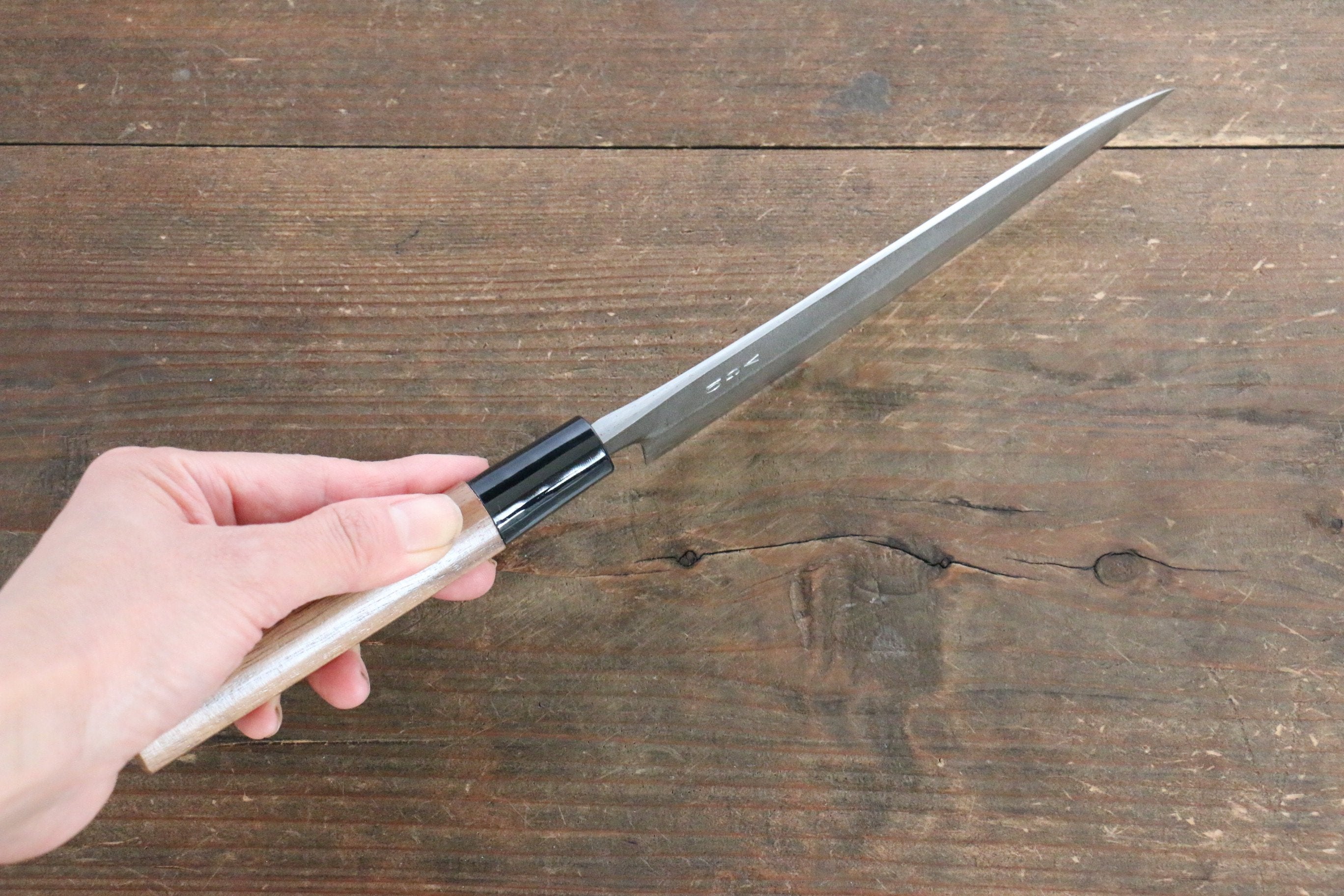 Nao Yamamoto VG10 Nashiji Petty-Utility 150mm Walnut Handle - Seisuke Knife