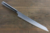 Sakai Takayuki Hien Silver Steel No.3 Kengata Sujihiki Black - Seisuke Knife - Slide 1