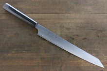  Sakai Takayuki Hien Silver Steel No.3 Kengata Sujihiki Black - Seisuke Knife