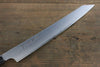 Sakai Takayuki Hien Silver Steel No.3 Kengata Sujihiki Black - Seisuke Knife - Slide 3